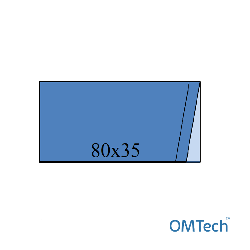 Чохол захисний OMTech™ для кінцівки 80см х 35см (СМС - 35 г/м2), стерильний